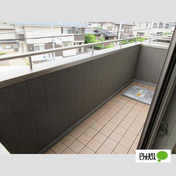 三木市緑が丘町西アパート バルコニー