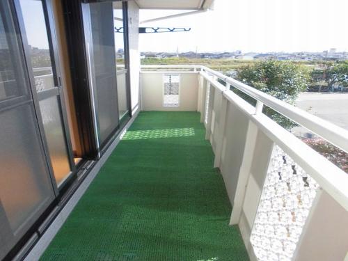 神戸市西区持子アパート バルコニー