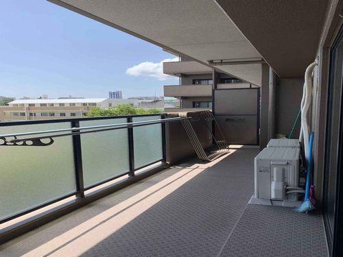神戸市西区伊川谷町有瀬マンション バルコニー