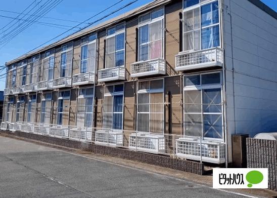 明石市松江アパート バルコニー