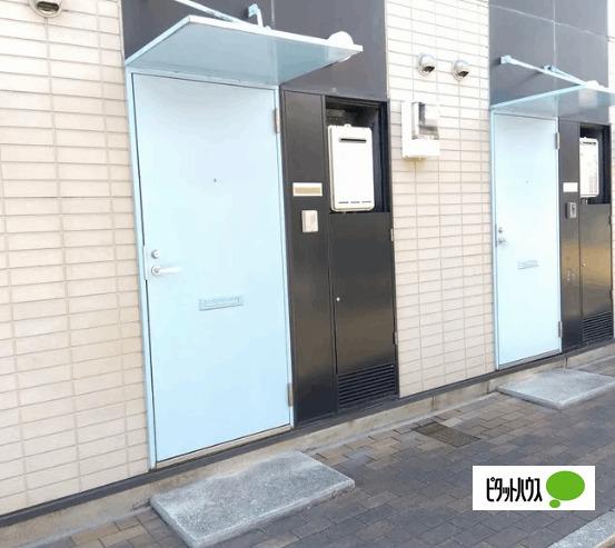 明石市大久保町西脇アパート エントランス