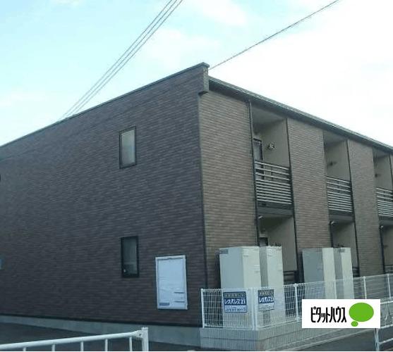 明石市中朝霧丘アパート バルコニー