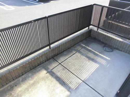 明石市藤江アパート 庭