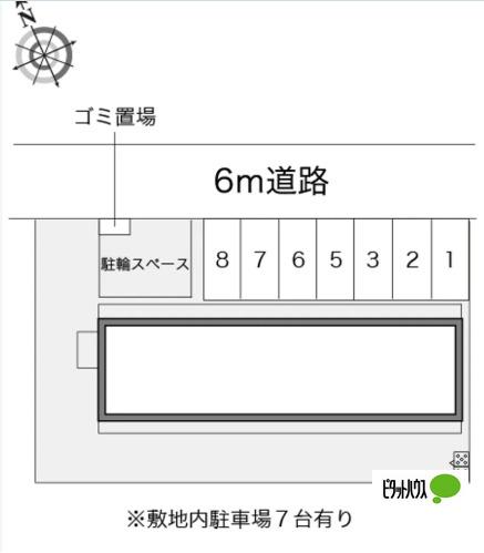 神戸市西区北別府マンション 地形図・案内図