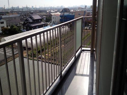 神戸市西区伊川谷町潤和マンション バルコニー