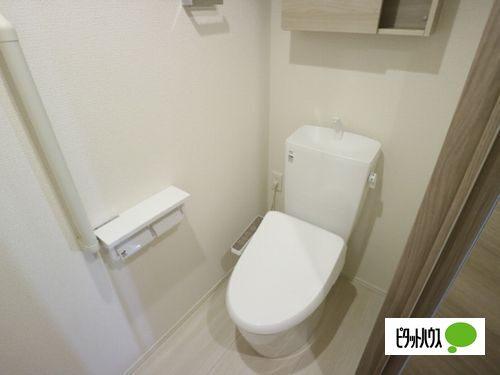 明石市沢野南町アパート トイレ