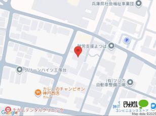 神戸市西区王塚台アパート 地形図・案内図