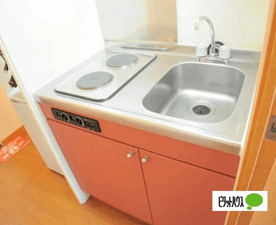 明石市魚住町金ケ崎アパート キッチン