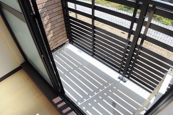 明石市藤江アパート バルコニー