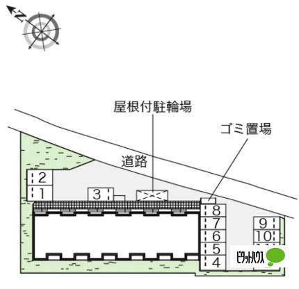 明石市藤江アパート 地形図・案内図