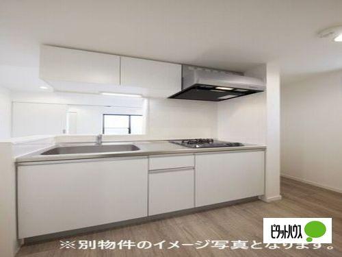 明石市大観町アパート キッチン
