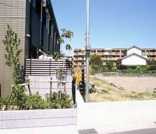 明石市大久保町大窪アパート バルコニー
