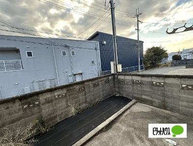 神戸市西区玉津町高津橋マンション 庭