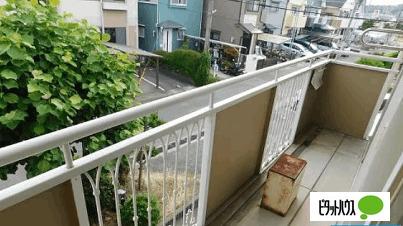 神戸市西区北別府マンション バルコニー