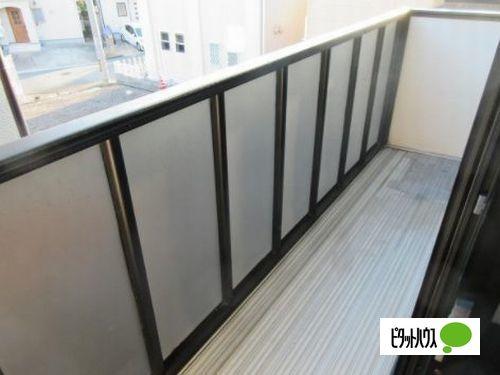 神戸市西区丸塚アパート バルコニー