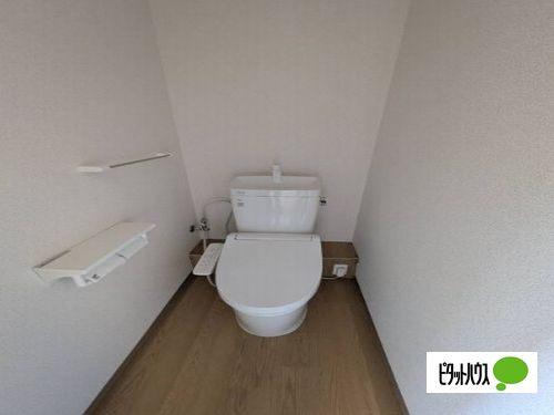 明石市魚住町清水アパート トイレ