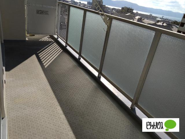 明石市宮の上マンション バルコニー