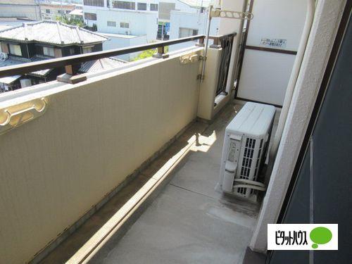 明石市二見町西二見マンション バルコニー