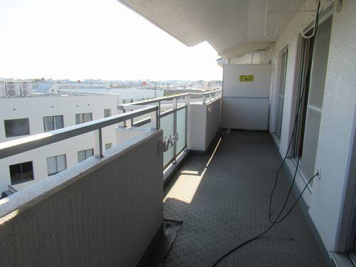 神戸市西区北別府マンション バルコニー