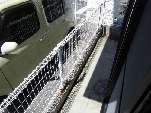 明石市大蔵谷奥アパート バルコニー