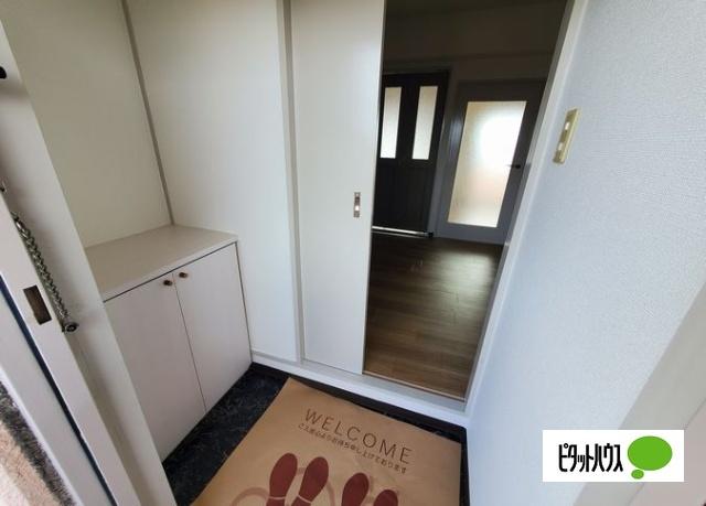 神戸市西区南別府マンション 玄関