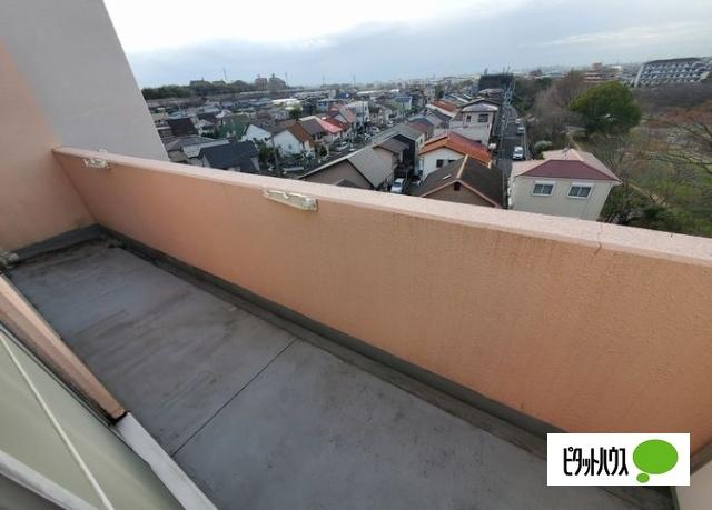 神戸市西区南別府マンション バルコニー