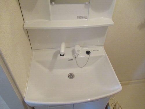 明石市魚住町清水アパート 洗面