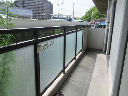 明石市魚住町清水マンション バルコニー