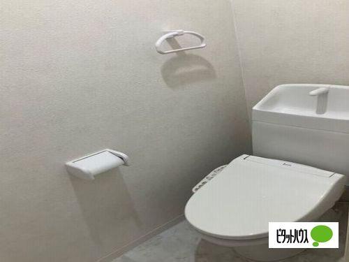 明石市大久保町谷八木アパート トイレ