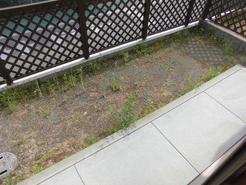 明石市魚住町錦が丘テラスハウス 庭