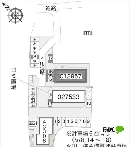 神戸市西区伊川谷町潤和アパート 地形図・案内図