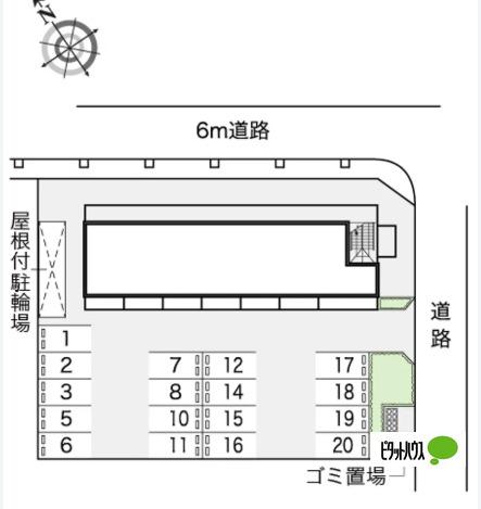 神戸市西区竜が岡マンション 地形図・案内図
