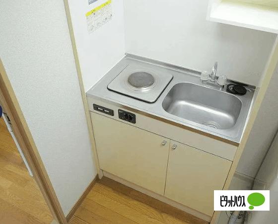 神戸市西区伊川谷町有瀬アパート キッチン