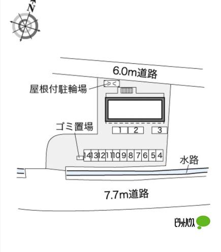 神戸市西区北別府マンション 地形図・案内図