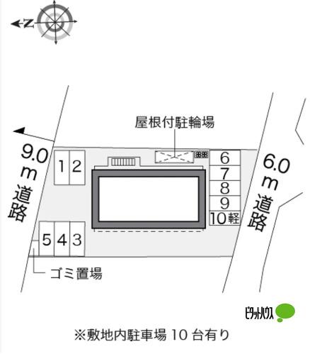 神戸市西区水谷マンション 地形図・案内図