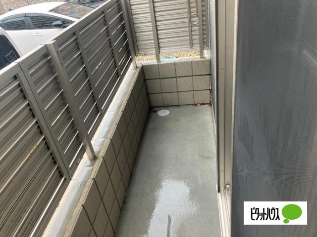 明石市大久保町西島アパート 庭