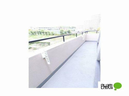 神戸市垂水区本多聞マンション バルコニー