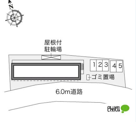 神戸市西区伊川谷町有瀬アパート 地形図・案内図