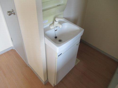明石市魚住町清水アパート 洗面