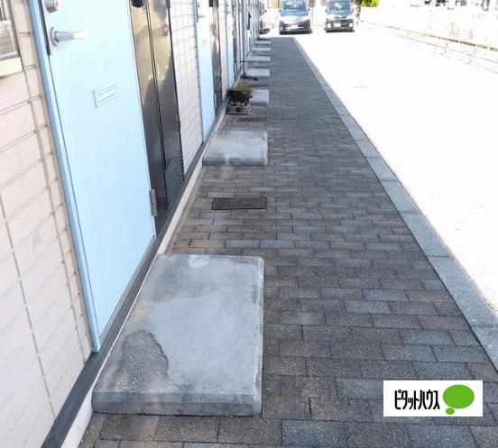 明石市大久保町西脇アパート エントランス
