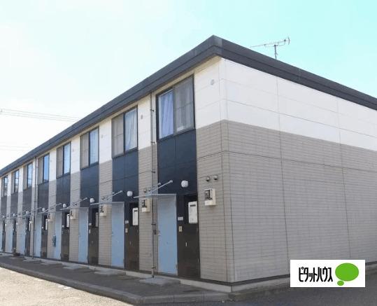 明石市大久保町西脇アパート バルコニー