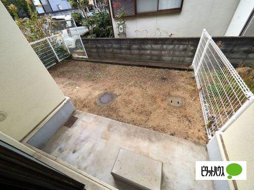 神戸市西区今寺テラスハウス 庭