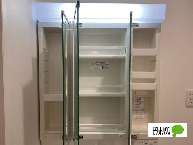 明石市魚住町西岡アパート 洗面