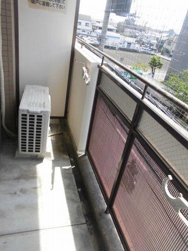 神戸市西区王塚台マンション バルコニー