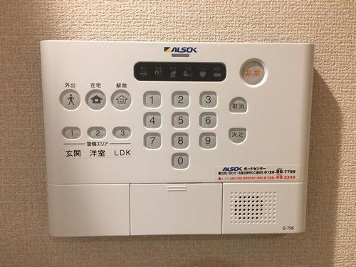 明石市魚住町錦が丘アパート セキュリティ