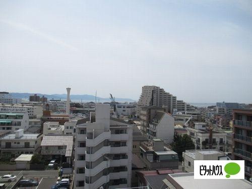 明石市西明石南町マンション 眺望