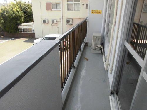 神戸市西区玉津町高津橋マンション バルコニー