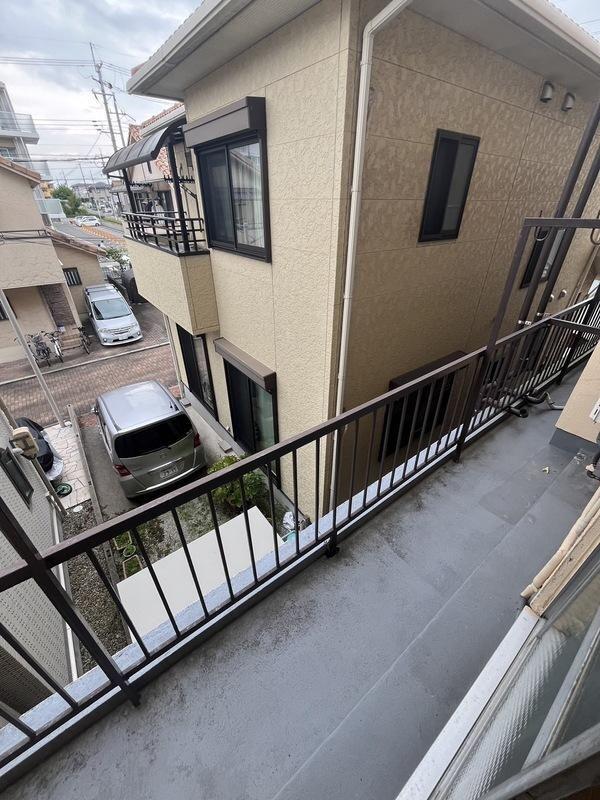神戸市西区王塚台マンション バルコニー