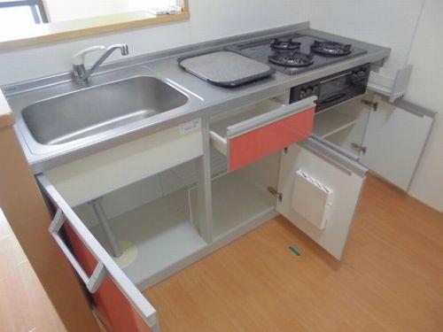 明石市別所町アパート キッチン