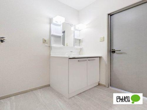 明石市北朝霧丘アパート 洗面